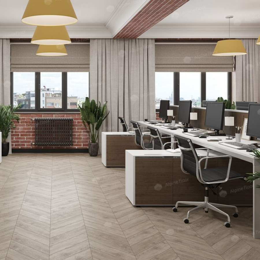 SPC Ламинат Alpine Floor Chevron Карите ECO 18-11 Французская елка