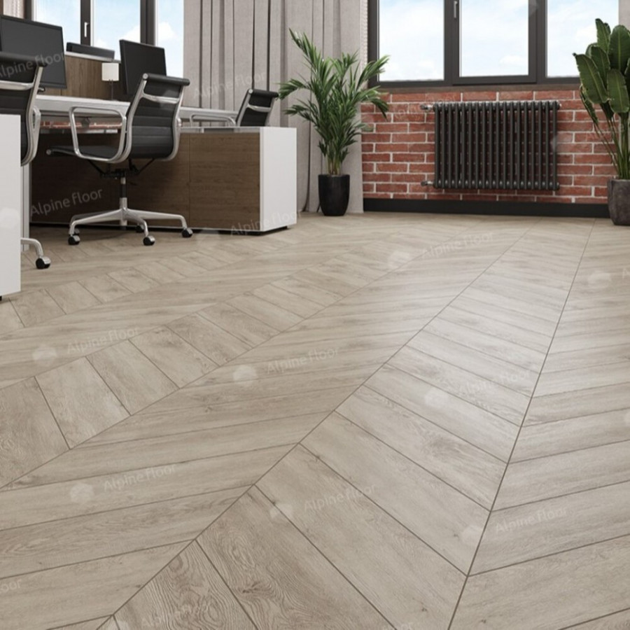 SPC Ламинат Alpine Floor Chevron Карите ECO 18-11 Французская елка