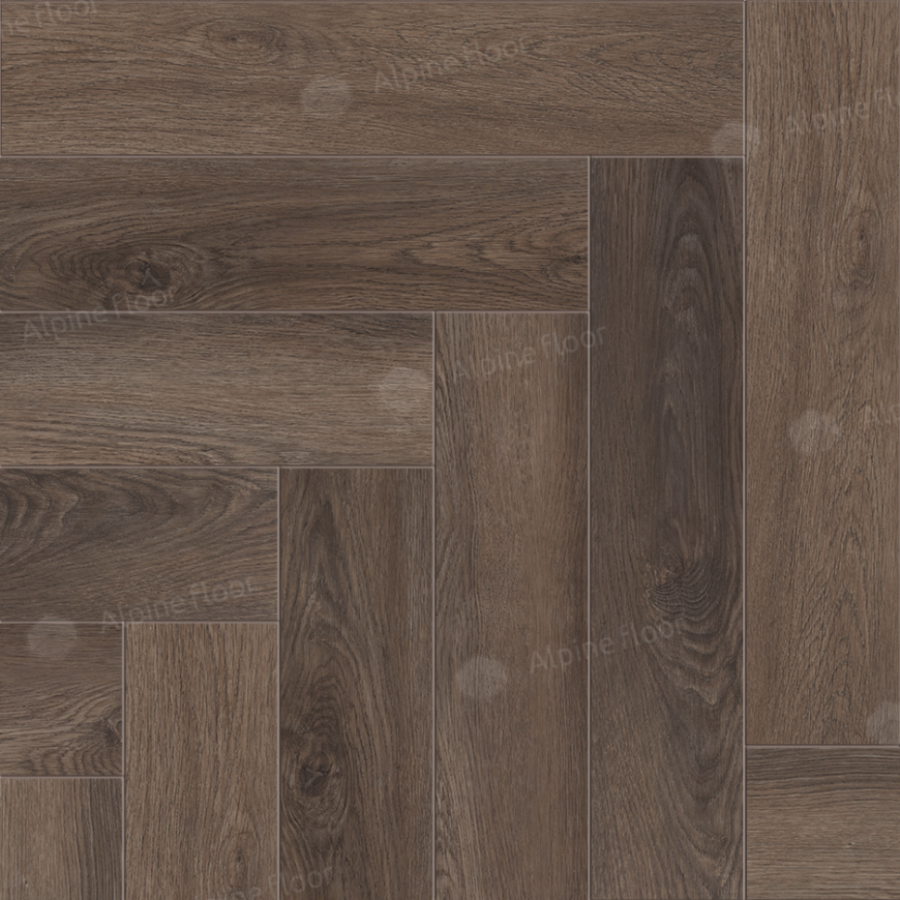 Кварц-виниловая плитка Alpine Floor Parquet Light Дуб Фафнир ECO 13-16