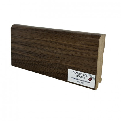 Плинтус напольный Deartio Волжский вяз коричневый B302-23
