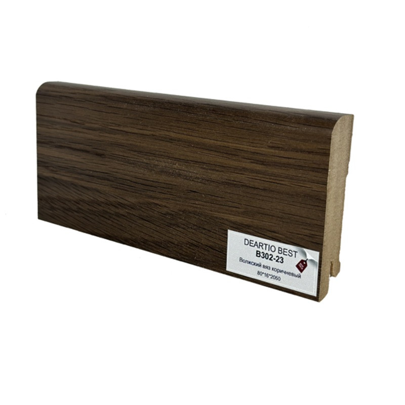 Плинтус напольный Deartio Волжский вяз коричневый B302-23