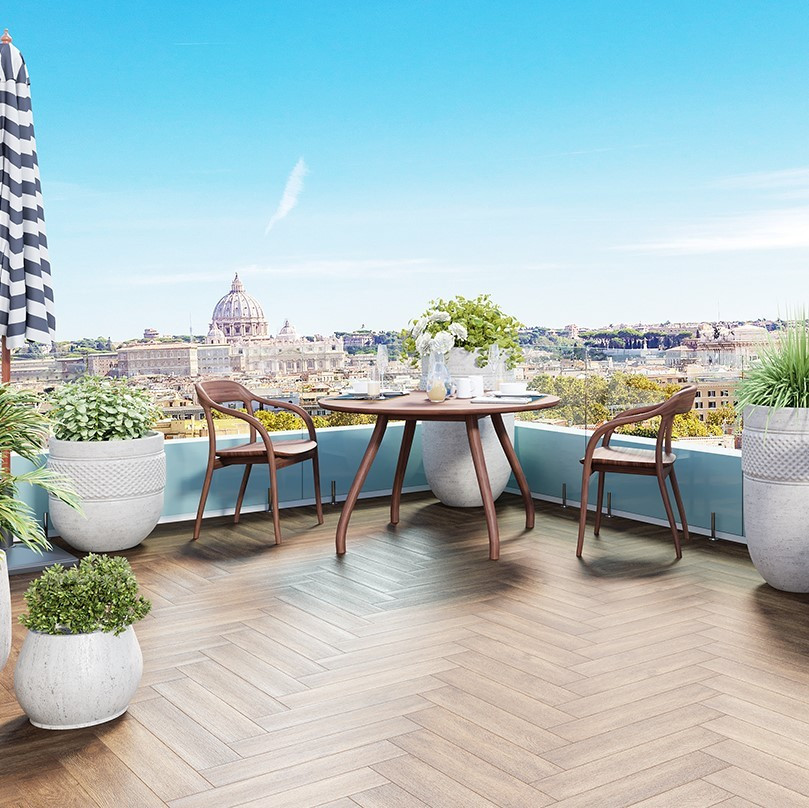 Кварц-виниловая плитка Alpine Floor Parquet Light Макадамия ECO 13-10