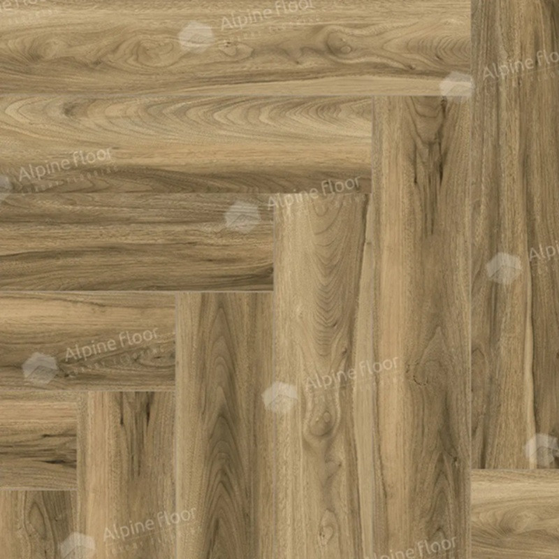 SPC ламинат Alpine Floor NUT Орех Акорн ECO 22-6 венгерская елка 600×125×4