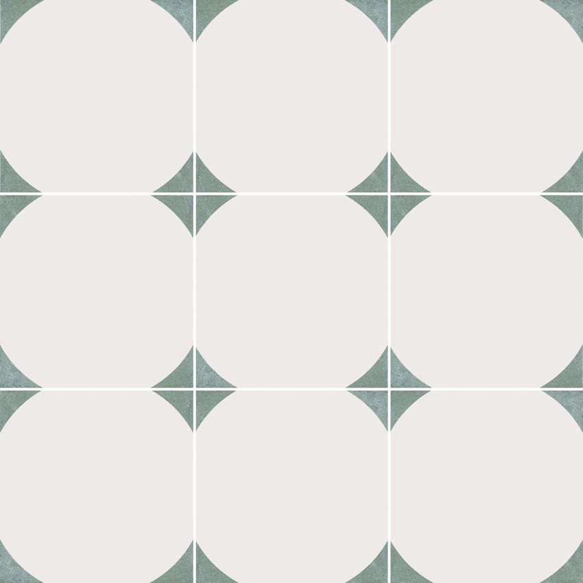 Керамогранит Эклектика Брайтон Зеленый 20×20