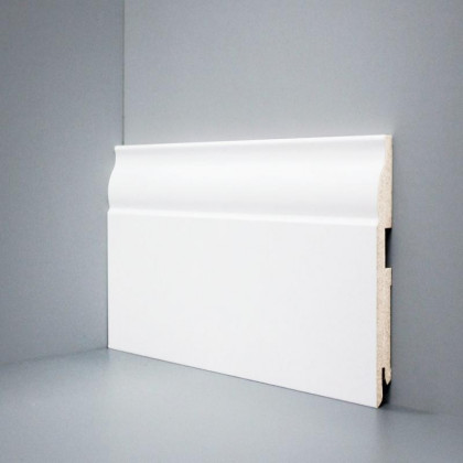 Плинтус напольный Deartio Universal Белый U 103-120