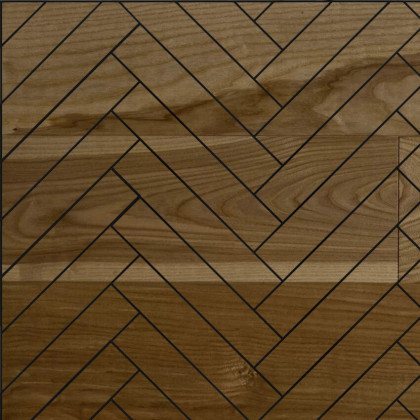 Инженерная доска Hajnowka Ясень Tanso Английская Елка Рустик