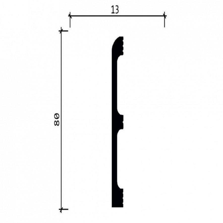 Плинтус напольный Decor Dizayn DD706