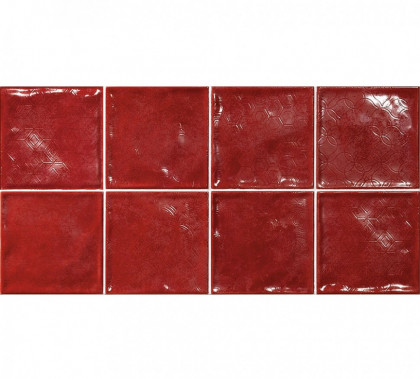 Настенная плитка El Barco DECORADO CHIC CARMIN 15×15