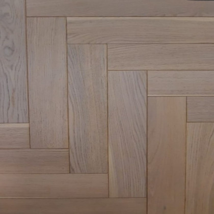 Паркет Елочка Kraft Parkett Medium 901 Дуб Натур, 600*100*13.5 мм