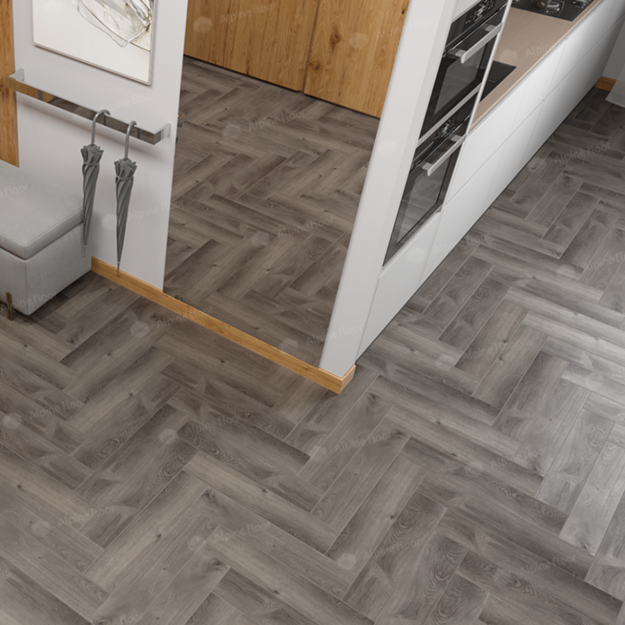Кварц-виниловая плитка Alpine Floor Дуб Мерга ECO 13-13
