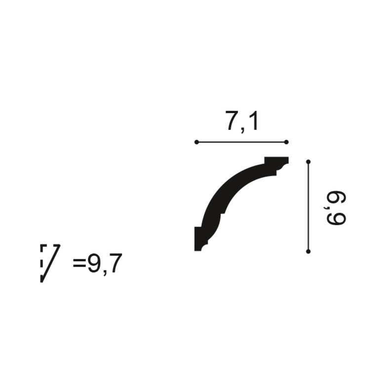 Карниз Orac Decor CX101