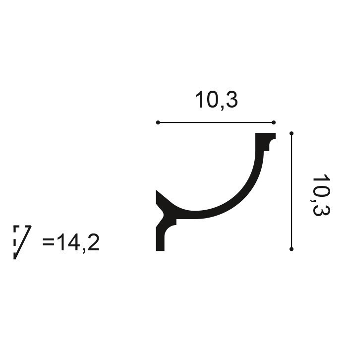 Карниз Orac Decor C902