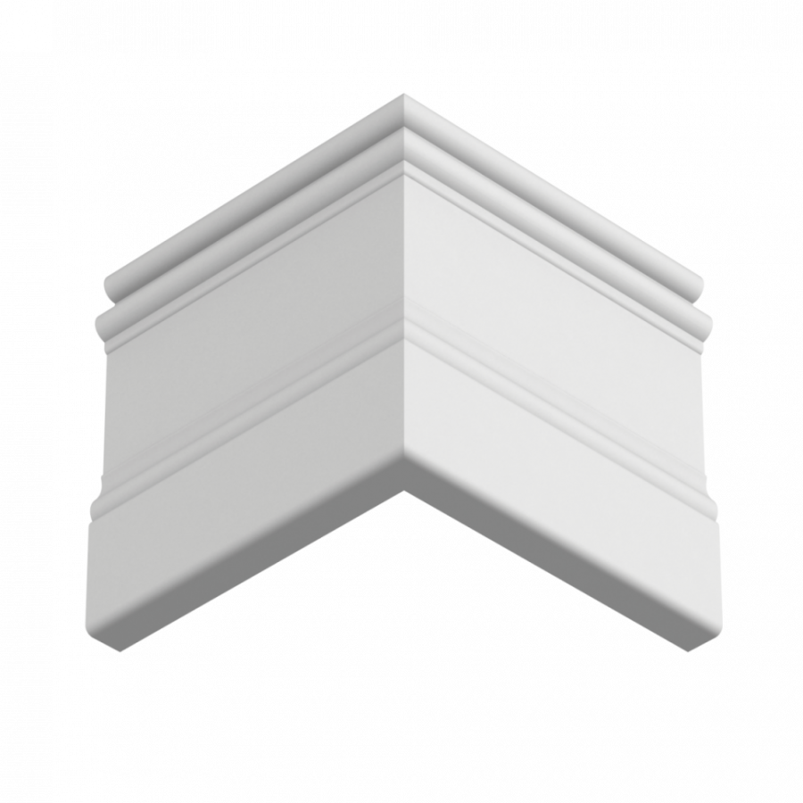 Плинтус деревянный под покраску Ultrawood Base 002 W Плинтус деревянный под покраску Ultrawood Base 002 W