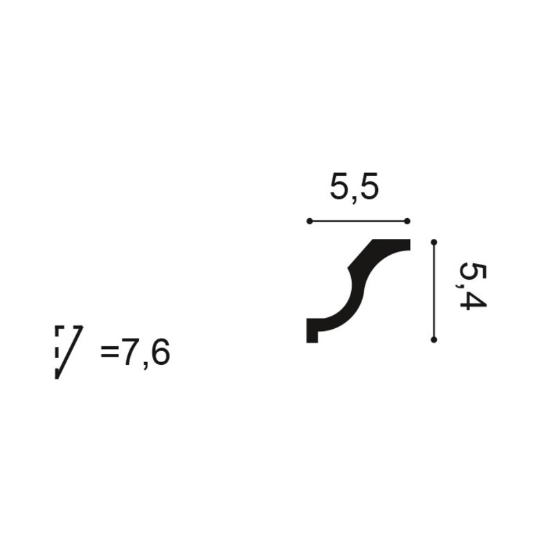 Карниз Orac Decor CX108