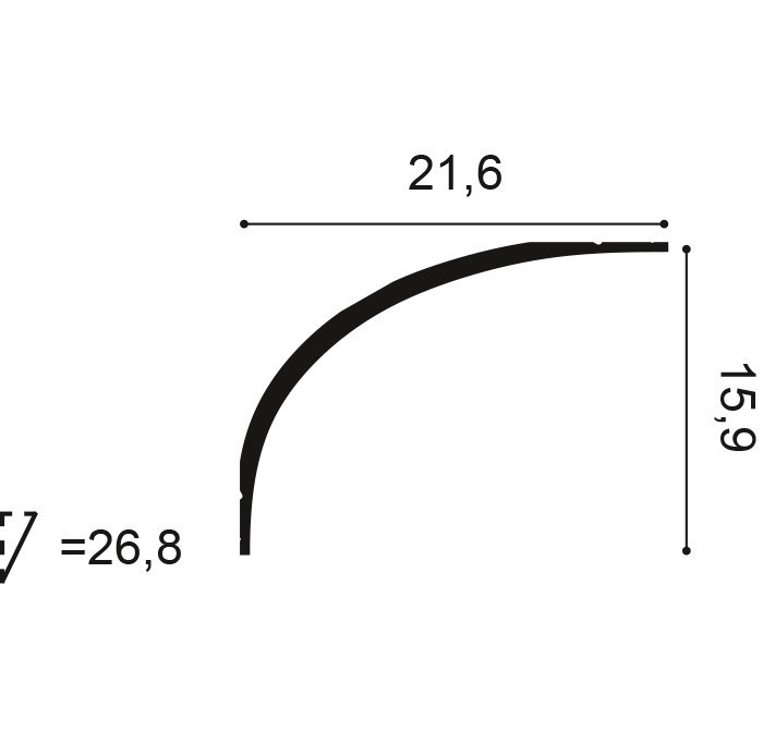 Карниз Orac Decor C990