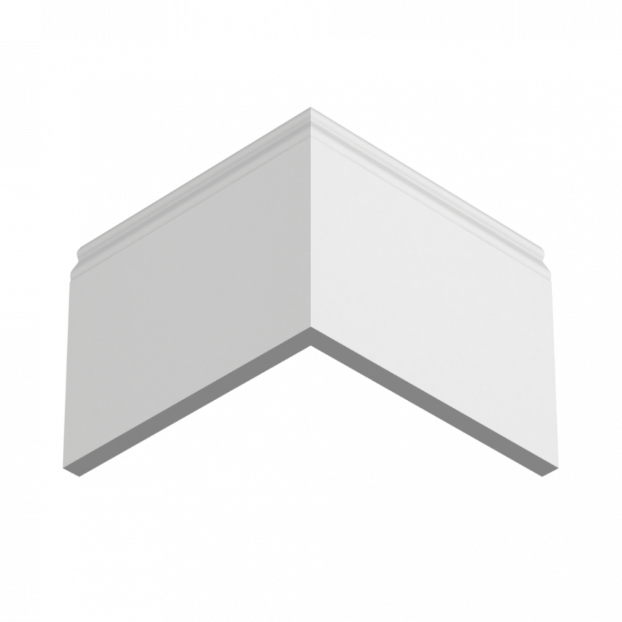Плинтус деревянный под покраску Ultrawood Base 007 W Плинтус деревянный под покраску Ultrawood Base 007 W