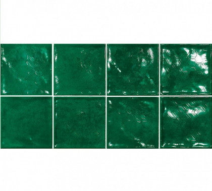 Настенная плитка El Barco DECORADO CHIC VERDE 15×15
