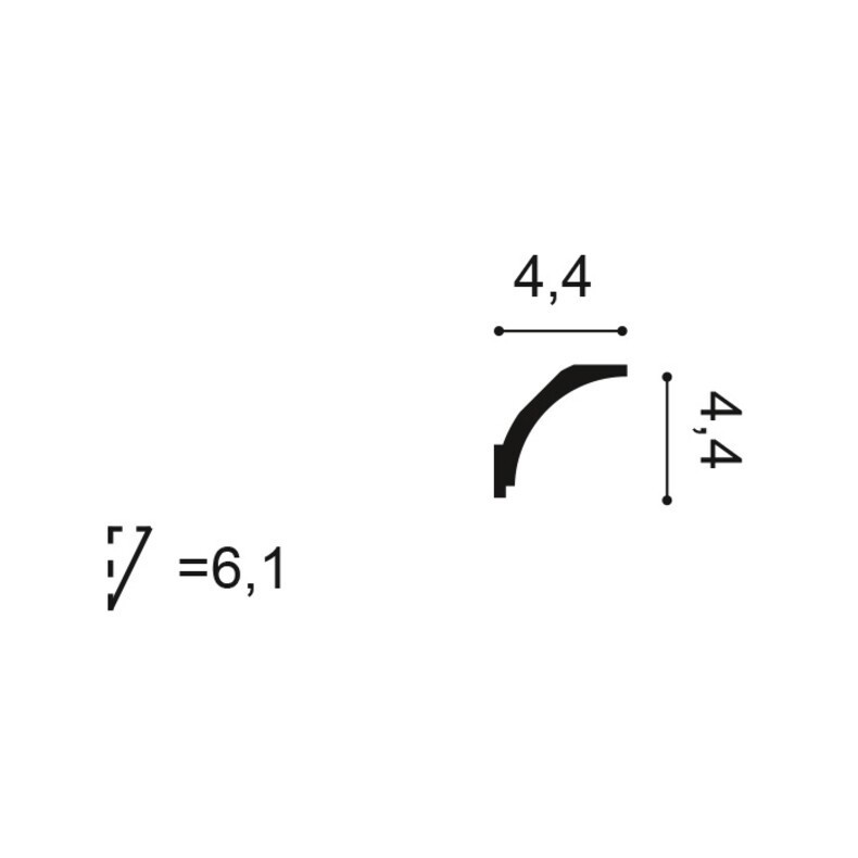 Карниз Orac Decor CX109