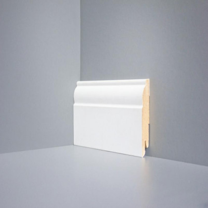 Плинтус напольный Deartio Universal Белый U 104-80