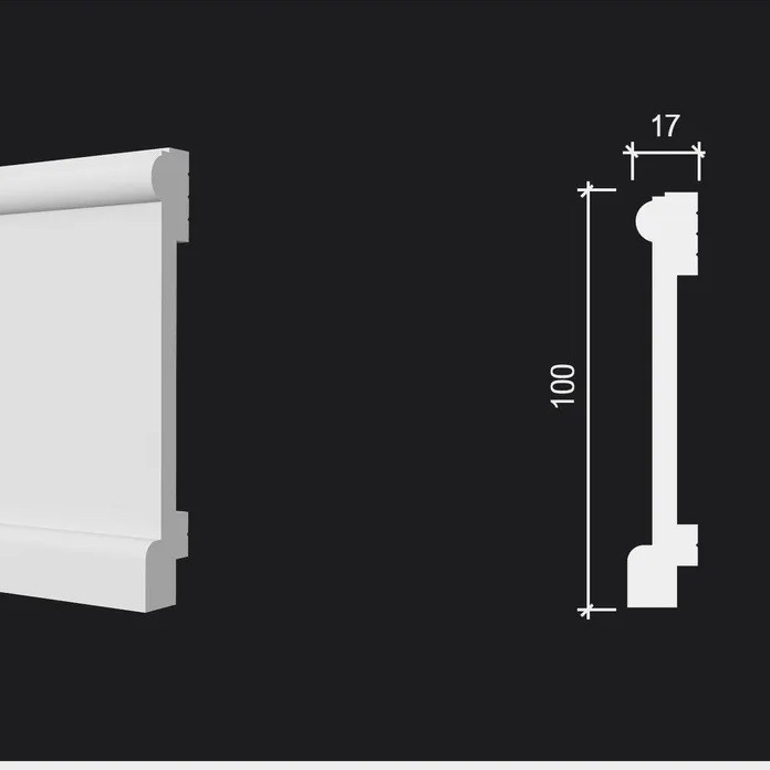 Плинтус напольный Decor Dizayn DD712