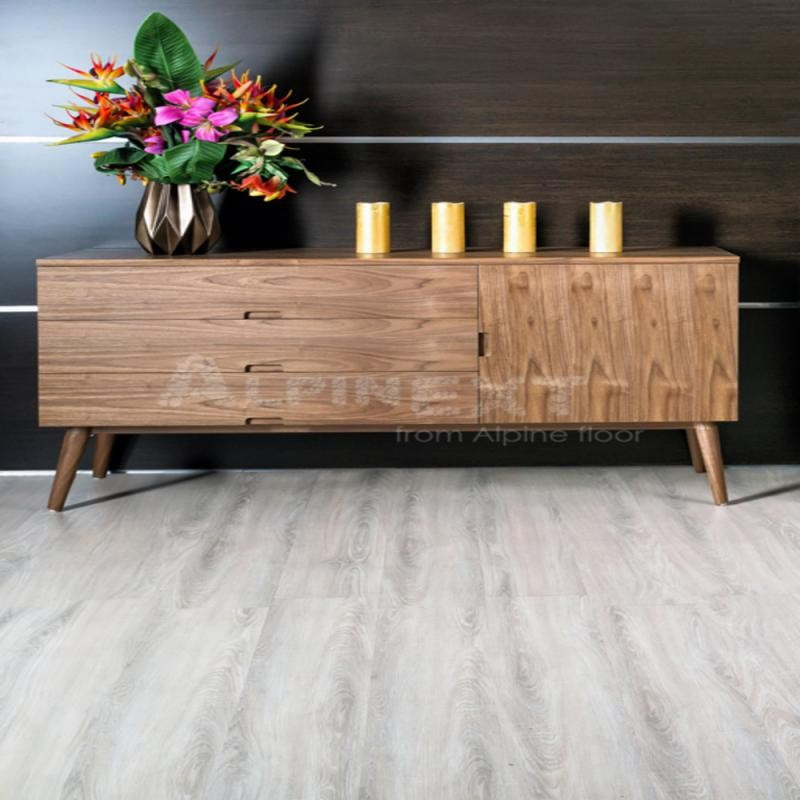 Кварц-виниловая плитка Alpine Floor Easy Line Дуб Снежный ECO 3-14