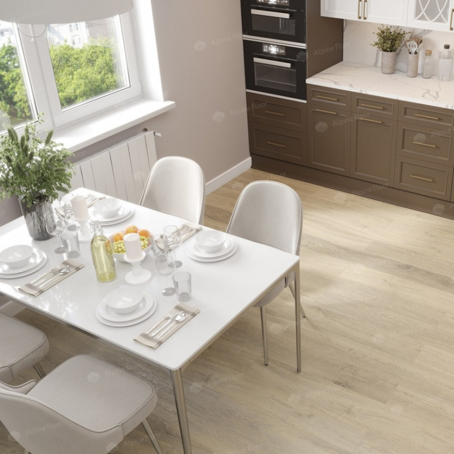 SPC ламинат Alpine Floor Premium XL Дуб Капучино ECO 7-12 SPC ламинат Alpine Floor Premium XL Дуб Капучино ECO 7-12
