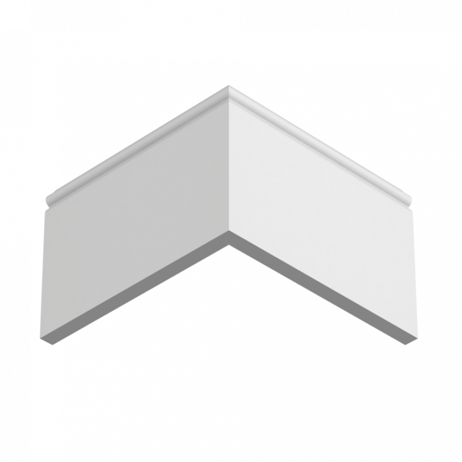 Плинтус деревянный под покраску Ultrawood Base 5011 W Плинтус деревянный под покраску Ultrawood Base 5011 W
