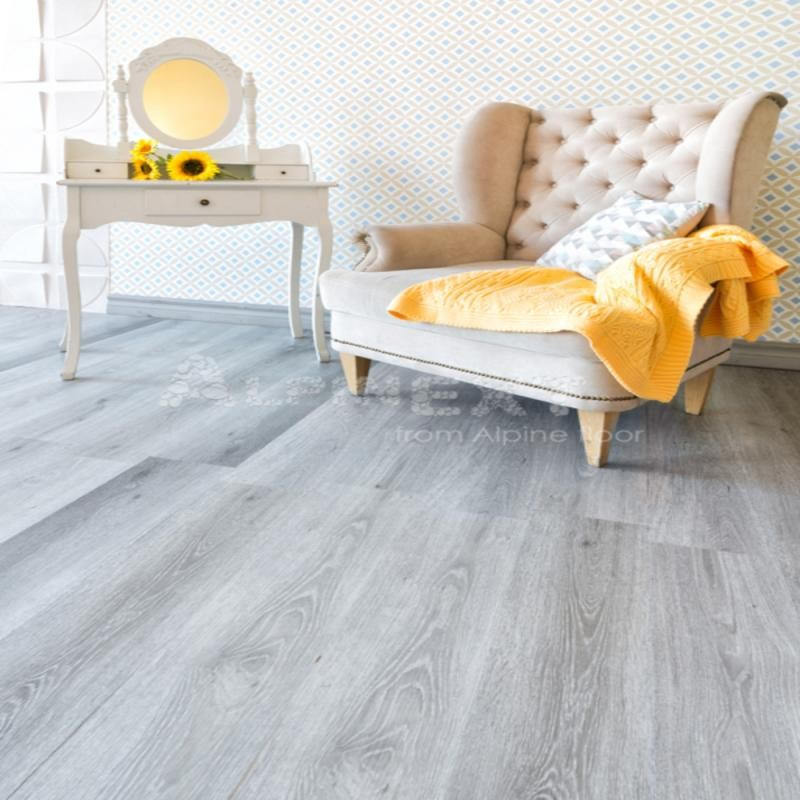 ПВХ плитка Alpine Floor Ultra Дуб Пепельный ECO 5-16