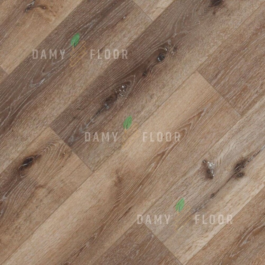 Кварцвиниловая плитка Damy Floor Family LVT клеевая Дуб Провинциальный T7020-4-LVT