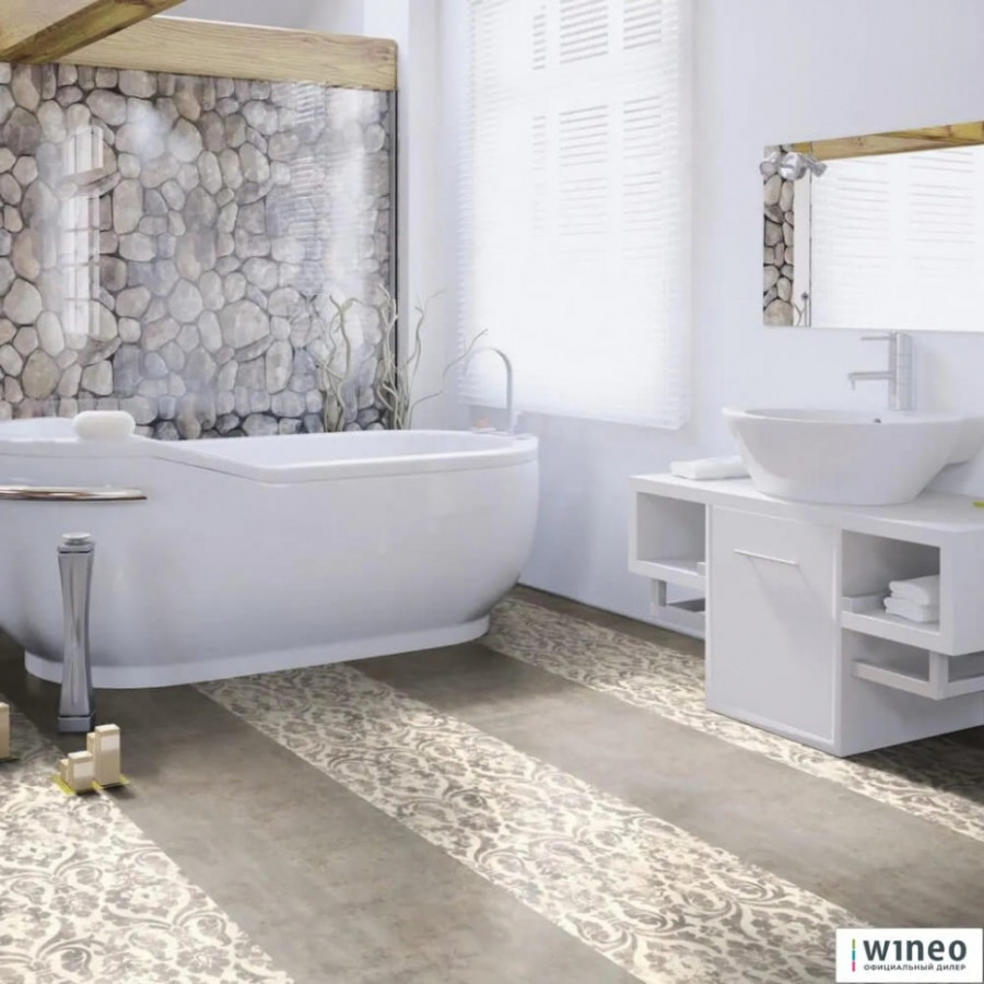 Биопол Wineo Purline Цветы Лайт PL143C