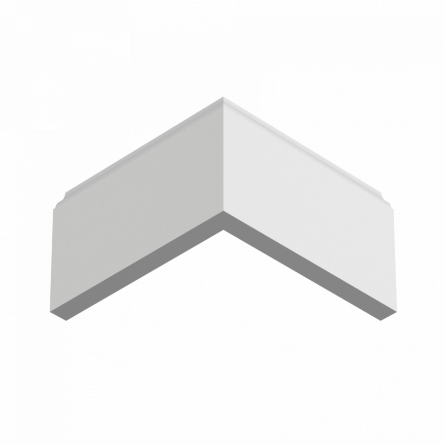 Плинтус ЛДФ под покраску Ultrawood Base 001 i Плинтус ЛДФ под покраску Ultrawood Base 001 i