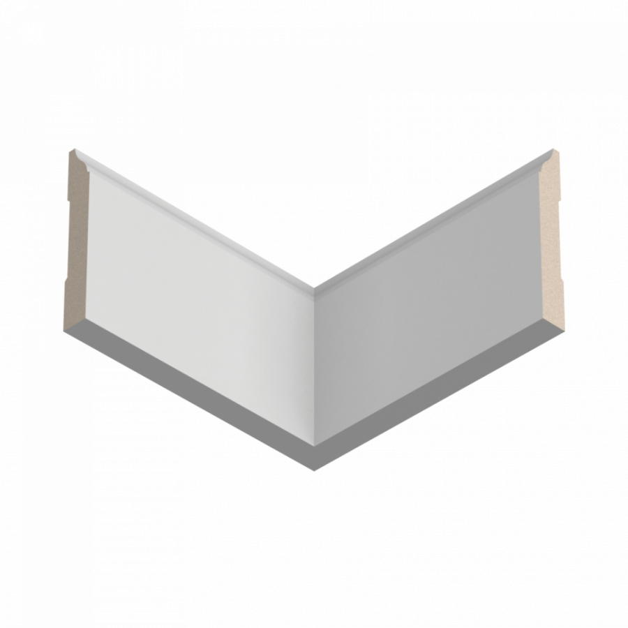 Плинтус ЛДФ под покраску Ultrawood Base 001 i Плинтус ЛДФ под покраску Ultrawood Base 001 i