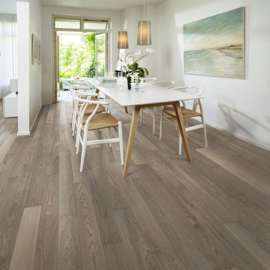 Паркетная доска AlixFloor Дуб Дымчато-серый ALX1033