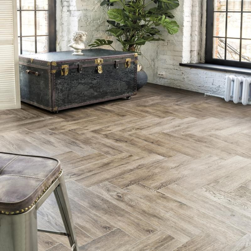 ПВХ плитка Alpine Floor Expressive Американское Ранчо ECO 10-6