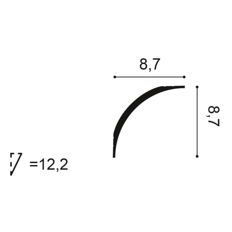 Карниз Orac Decor CX126